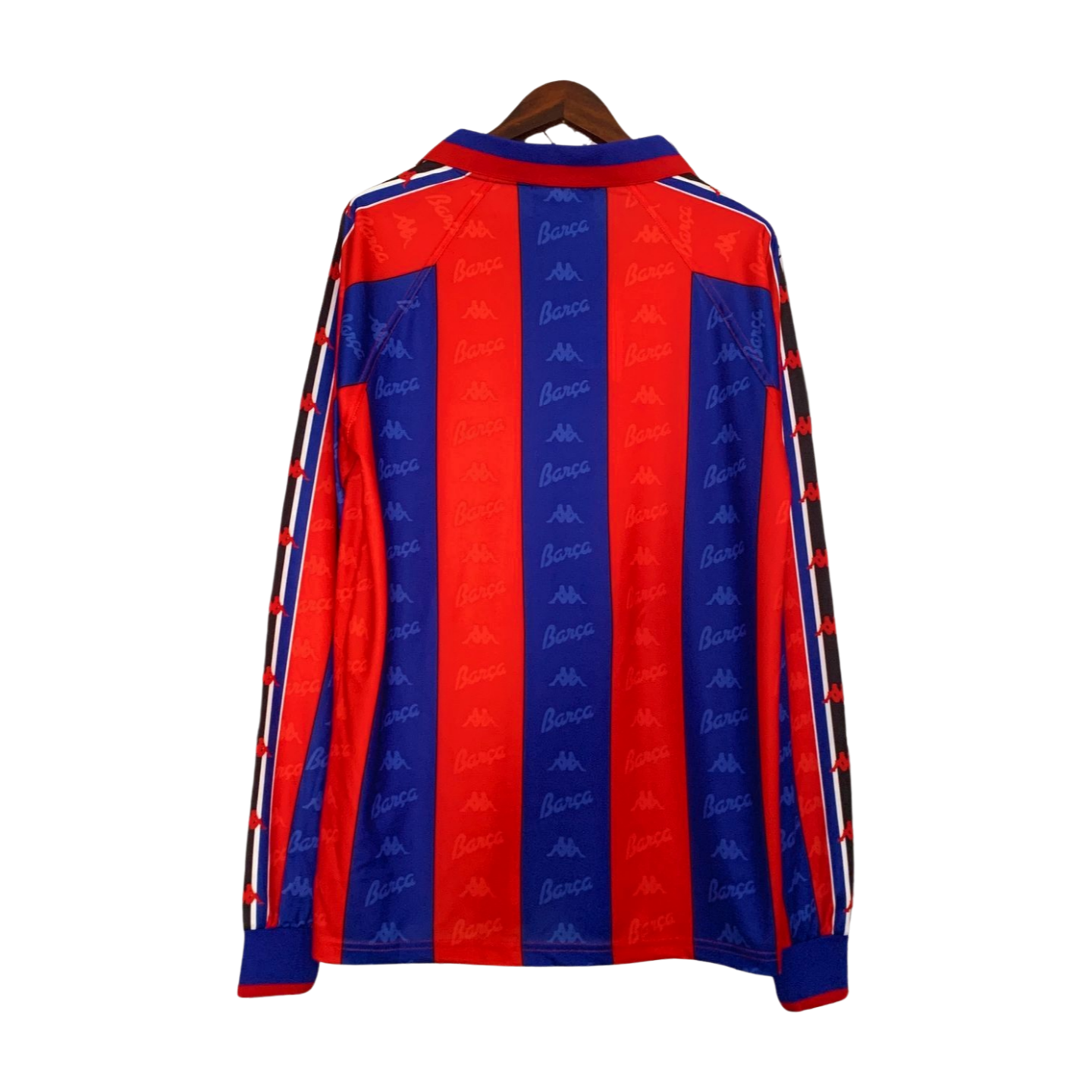 Retro Barcelona 1996/97 Home Jersey Long Sleeve