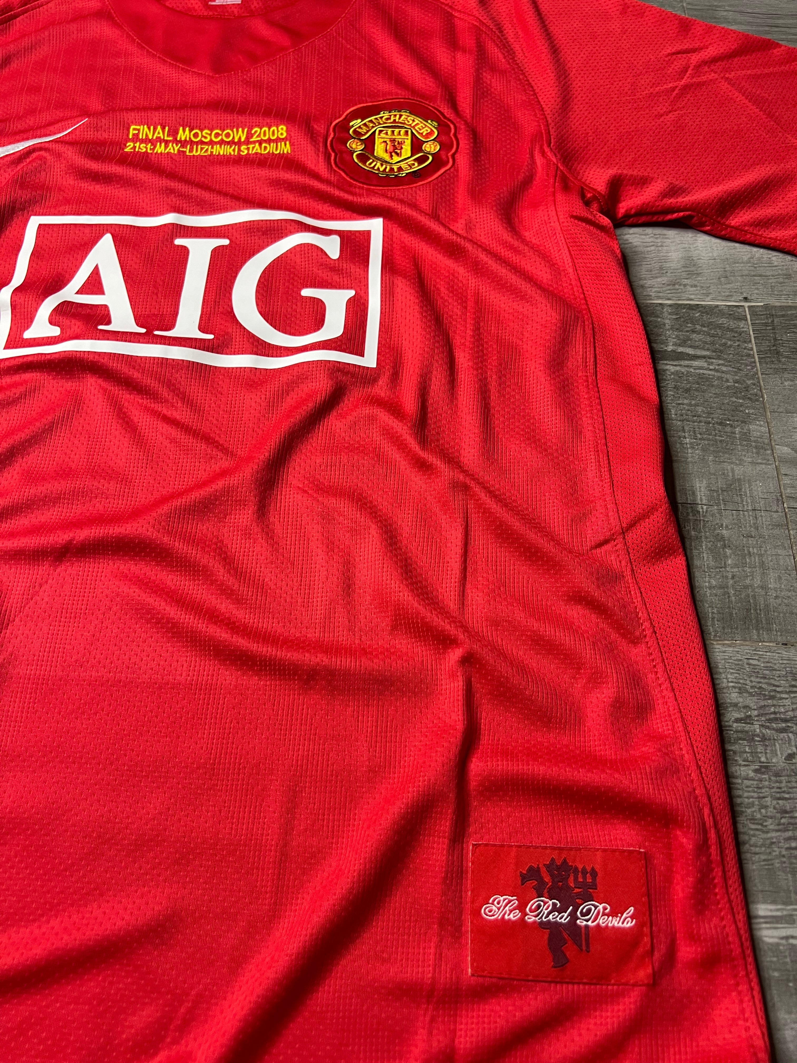 Cristiano Ronaldo 2007-08 Iconic MAN UTD Jersey