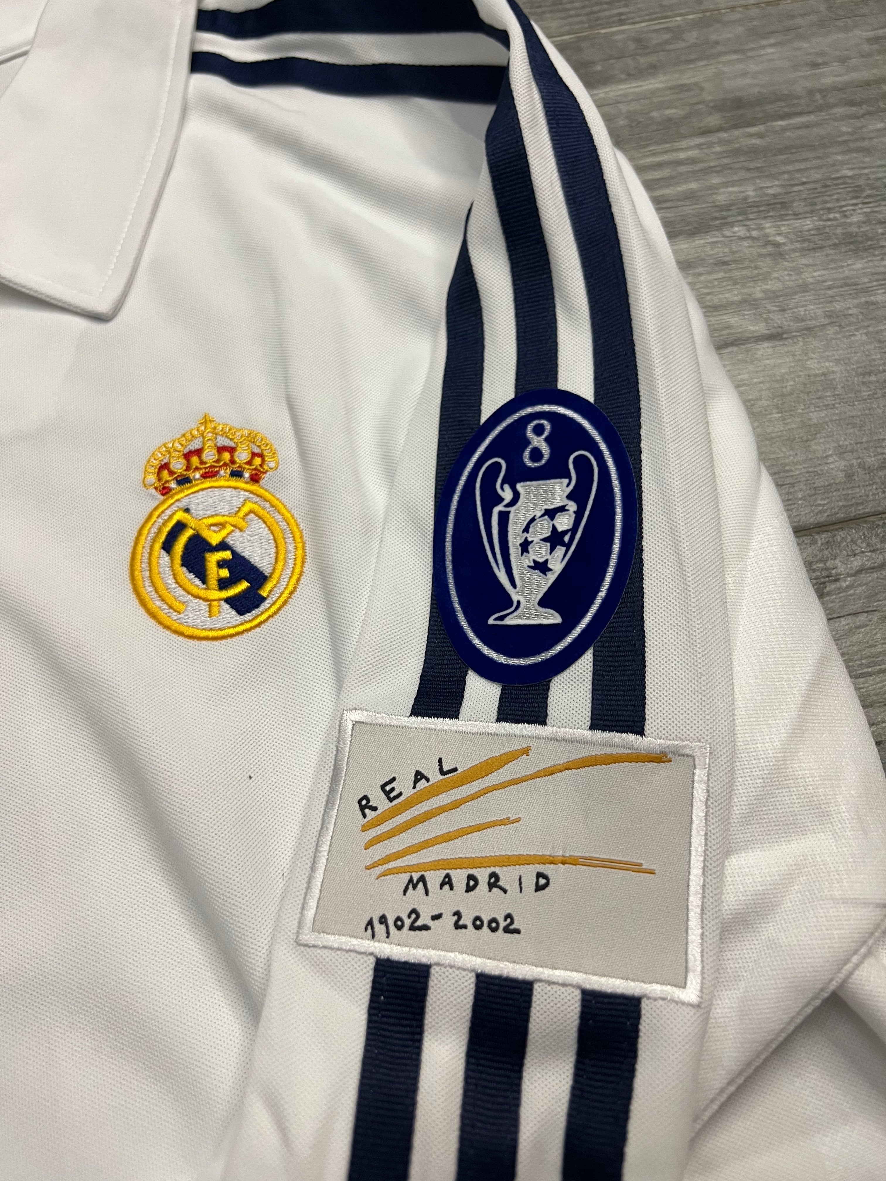 2001-02 - REAL MADRID HOME LONG SLEEVE | RETRO