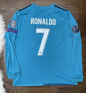 2017-18 - REAL MADRID THIRD LONG SLEEVE | RETRO