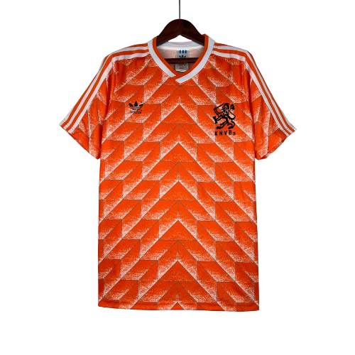 Retro Netherlands 1988 Home Jersey