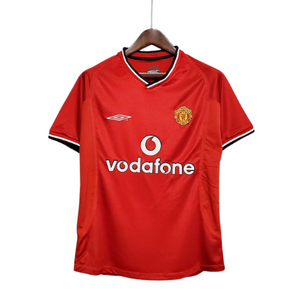 Retro Manchester United 2000/02 Home Jersey | David Beckham