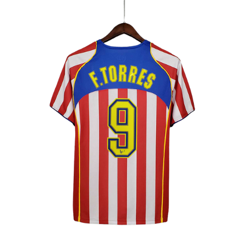 Retro Atletico Madrid 2004/05 Home Jersey | Fernando Torres