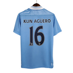 Retro Manchester City 2011/12 Home Jersey | Sergio Aguero