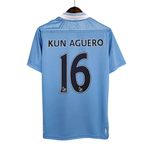 Retro Manchester City 2011/12 Home Jersey | Sergio Aguero