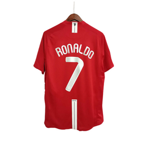 Retro Manchester United 2007/08 Home Jersey | Cristiano Ronaldo