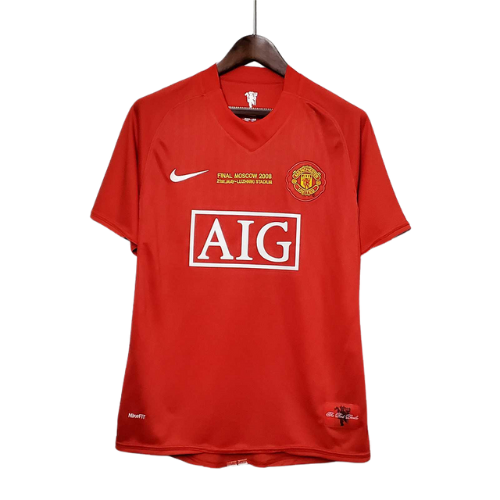 Retro Manchester United 2007/08 Home Jersey | Final Edition